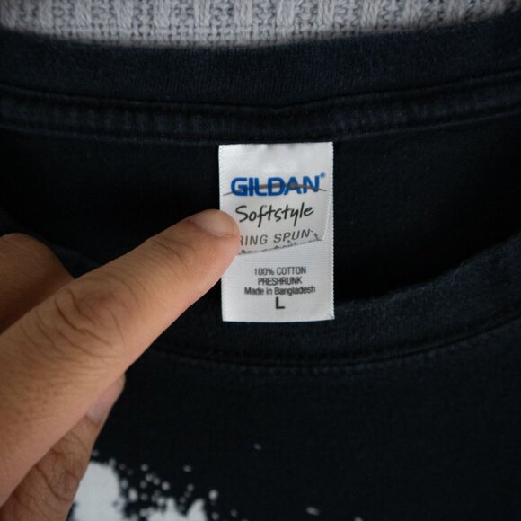 D.C. Comics Joker Vintage Y2K 2000s Art Splatter Tee Large - Picture 3 of 6